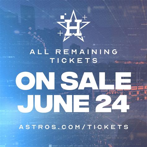 astros individual game tickets